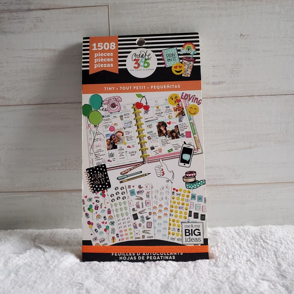 The Happy Planner Tiny Icons Value Pack Stickers Read Description